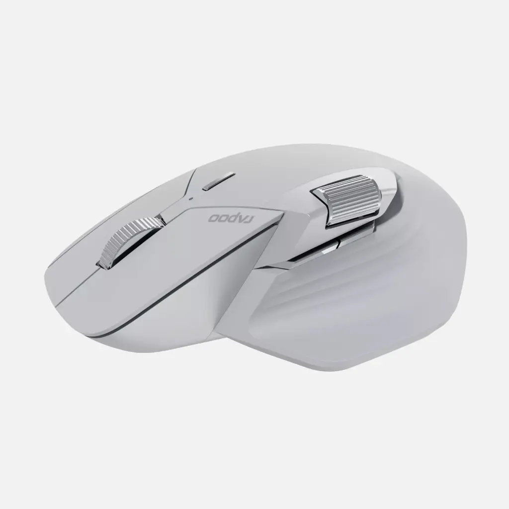 Rato Rapoo Wireless MT760L - Branco - Sigadata - 2.webp