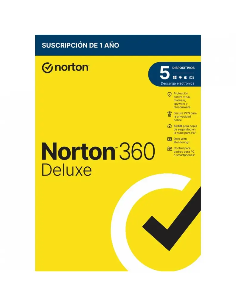 Norton 360 Deluxe 5 dis